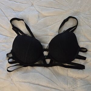 Elegant Black Lace Bra